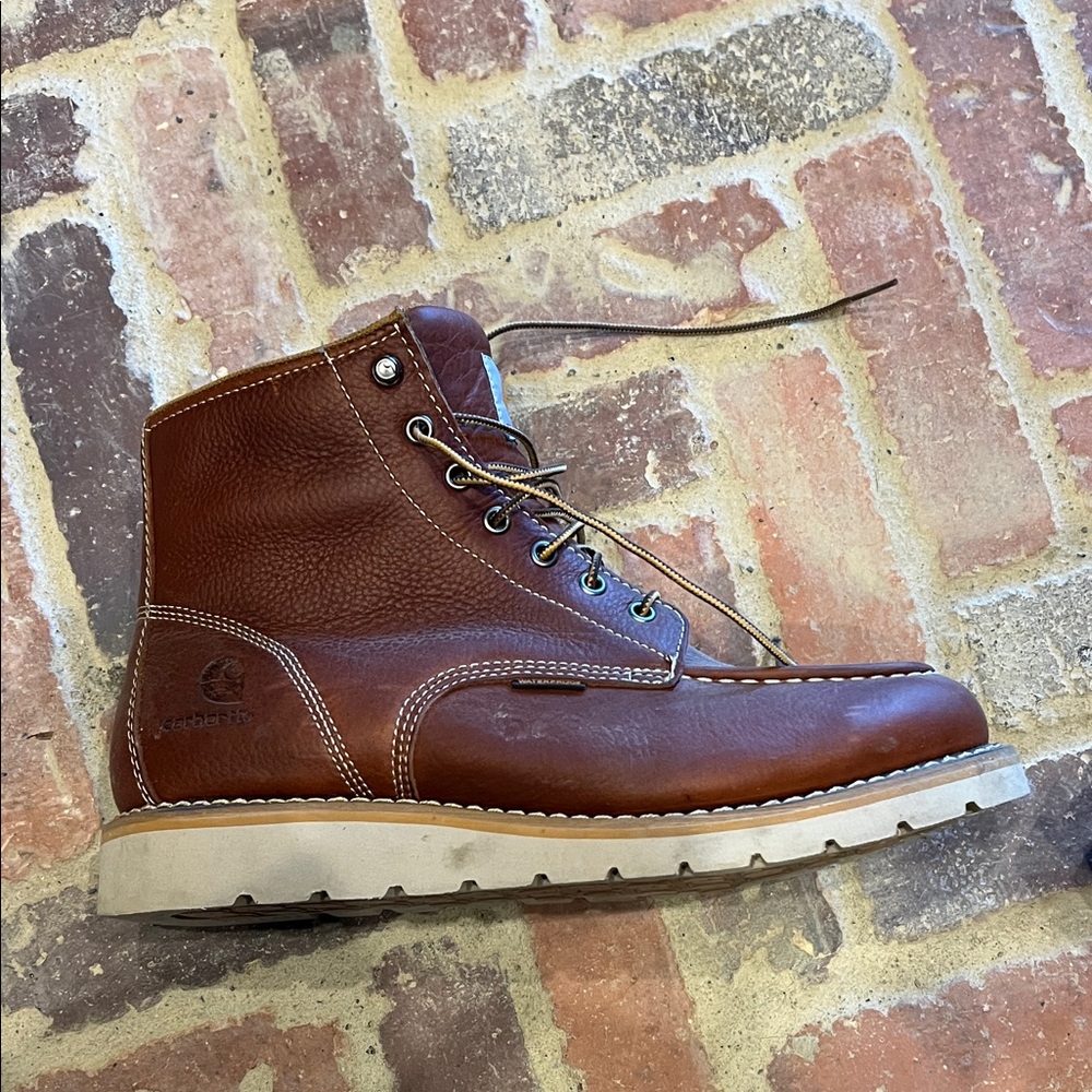 Carhartt Men's Tan Leather Boots